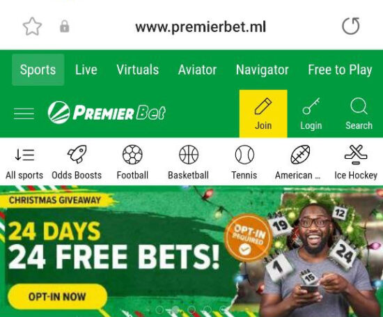 premier bet online